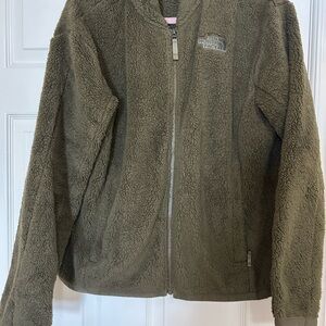 The North Face Khaki Sherpa Jacket